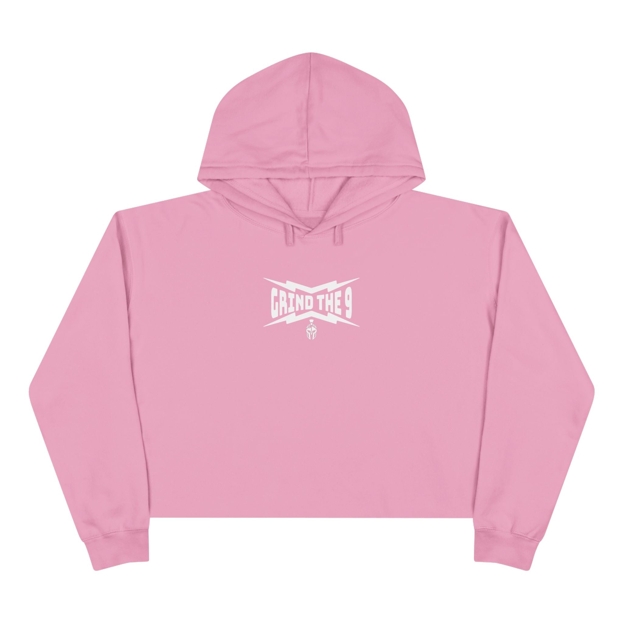 Womens Grind the 9 Crop Hoodie